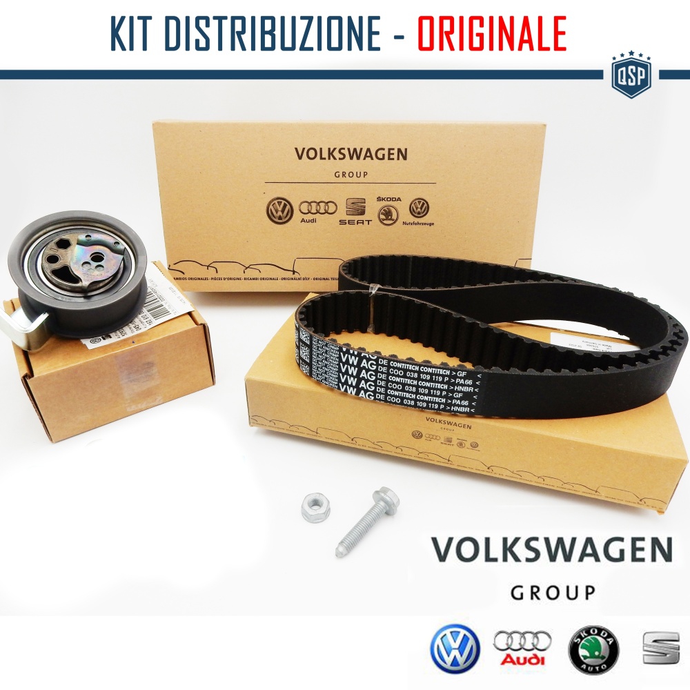 KIT Correa de Distribución ORIGINAL AUDI A6 C4/C5 1.9 TDI 1994-2001, Remplazo Original Audi KIT Correa de Distribución ORIGINAL AUDI A6 C4/C5 1.9 TDI 1994-2001, Remplazo Original Audi