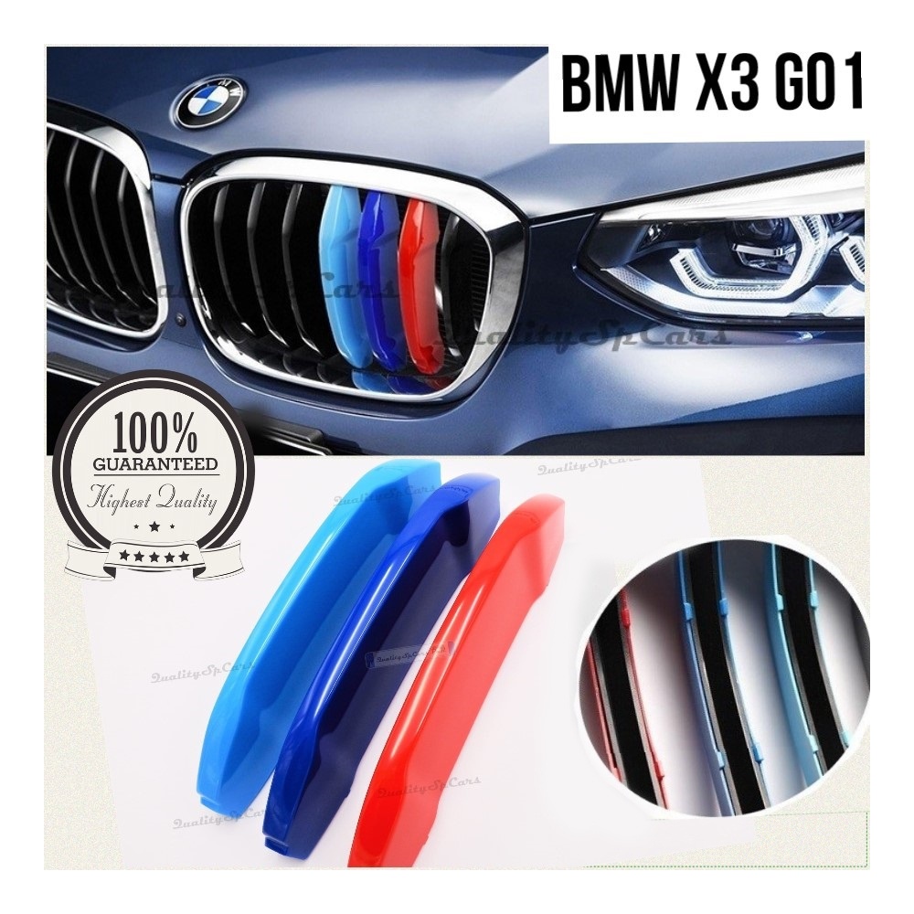 3x RIÑONES REJILLA para BMW X3 G01 2017- en colores M Sport en ABS 3x RIÑONES REJILLA para BMW X3 G01 2017- en colores M Sport en ABS
