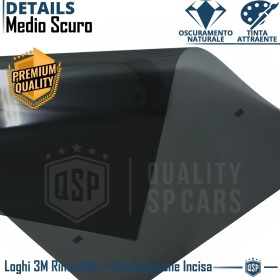 Película Tinte 3M Ventanas TRASERAS para Alfa Romeo GTV - Spider Aprobada | OBSIDIAN 15 MEDIO OSCURO