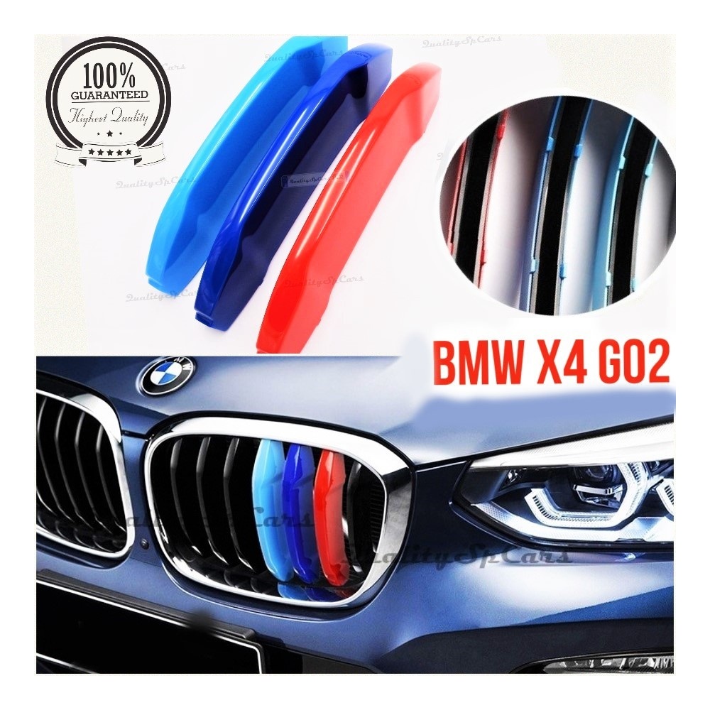 COVER Rigide Griglia PER Bmw X4 (G02) 2018- Fasce calandra in Colori M SPORT COVER Rigide Griglia PER Bmw X4 (G02) 2018- Fasce calandra in Colori M SPORT