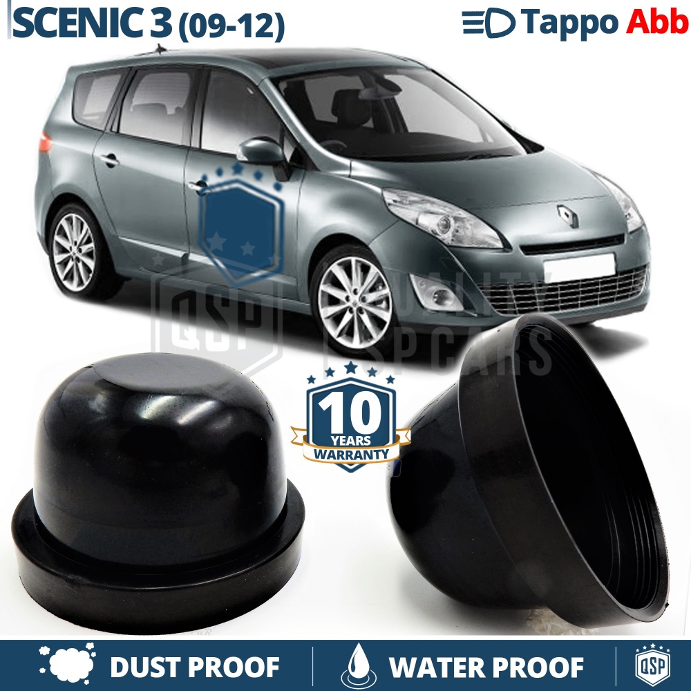 1 TAPÓN GUARDAPOLVO de faro para RENAULT SCENIC 3 (09-12) Luces de Carretera Cubierta Bombilla para Installación Kit Led Xenon 1 TAPÓN GUARDAPOLVO de faro para RENAULT SCENIC 3 (09-12) Luces de Carretera Cubierta Bombilla para Installación Kit Led Xenon