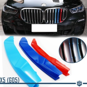 3x RIÑONES REJILLA para BMW X5 (G05) 2018- en colores M Sport Tuning