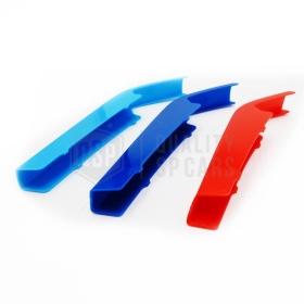 3x Grille COVER STRIPES for BMW 3 Series (G20) 2019- in Colors M Sport Tuning