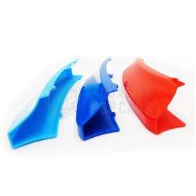 3x RIÑONES REJILLA para BMW SERIE Bmw X3 (E83) Desde 2007-10 en colores M Sport Tuning