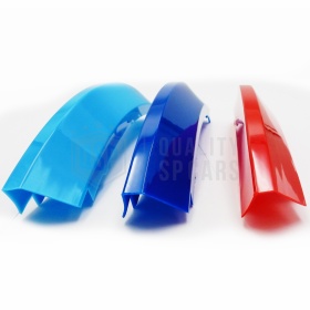3x RIÑONES REJILLA para BMW SERIE X5 (E53) 2003-2006 Facelift en colores M Sport