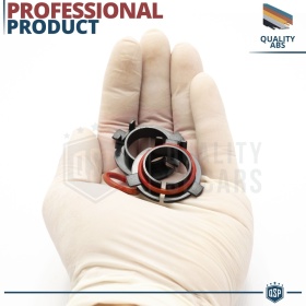 2 Adapters Bulbs Holder for LED KIT H7 Installation for HYUNDAI GENESIS COUPÉ FROM 2012