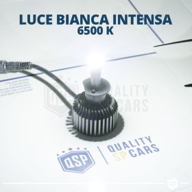 1 Bombilla LED H1 para FARO LENTICULAR | Luz Potente 360° 6000 Lúmenes | Conversión de HALÓGENA H1 a LED | CANbus, Plug & Play