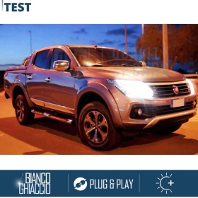 Kit LED H4 para FIAT FULLBACK Luces de Cruce + Carretera | 6500K 8000LM CANbus