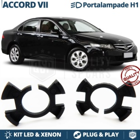 2 Adapters Bulbs Holder for LED KIT Installation For HONDA ACCORD VII (2003-2008)