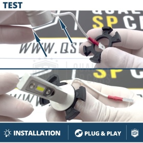 2X Adaptatores del Retenedor Soporte Bombilla para Montaje KIT LED para HONDA CIVIC VII (2000-2005)