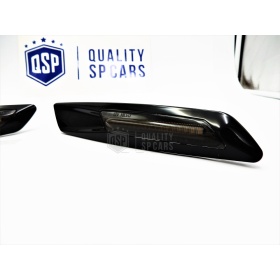 2 Intemitentes LED para BMW Serie 1 3 5 100% CANBUS Sin Errores Estructura en ABS Negra + Lente Negra