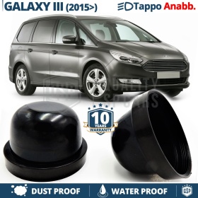 1 Deeper HEADLIGHT CLOSING CAP for FORD GALAXY mk3 (2015-) Low Beam DUST WATER Cover for Kit Led Xenon installation