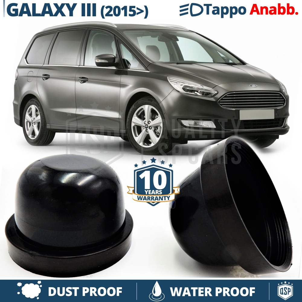 1 Deeper HEADLIGHT CLOSING CAP for FORD GALAXY mk3 (2015-) Low Beam DUST WATER Cover for Kit Led Xenon installation 1 Deeper HEADLIGHT CLOSING CAP for FORD GALAXY mk3 (2015-) Low Beam DUST WATER Cover for Kit Led Xenon installation