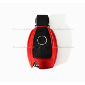 Funda Rígida Llave Mando Rojo para MERCEDES R (W251) Carcasa Protectora en Abs Térmico