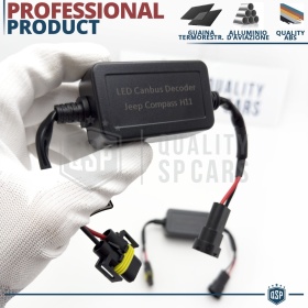 Decodificadores ANTI ERRORES Luces de Cruce JEEP COMPASS | Resistencias CANbus H11