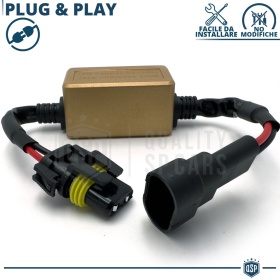 Decodificadores ANTI ERRORES luces LED JEEP CHEROKEE KL | Resistencias CANbus 9006 Bombillas Led