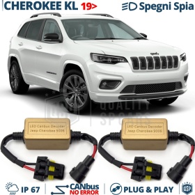 Decodificadores ANTI ERRORES luces LED JEEP CHEROKEE KL desde 2021 | Resistencias CANbus 9006 Led