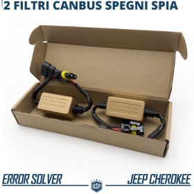 Decodificadores ANTI ERRORES luces LED JEEP CHEROKEE KL desde 2021 | Resistencias CANbus 9006 Led