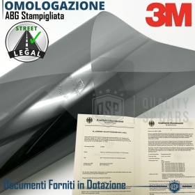 Película Tinte 3M Ventanas TRASERAS para Alfa 159 Aprobada | OBSIDIAN 25 MEDIO CLARO