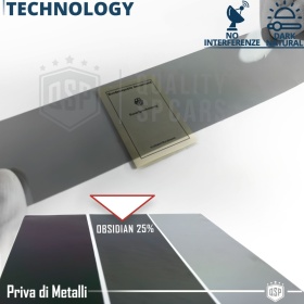 Película Tinte 3M Ventanas TRASERAS para Alfa 159 Aprobada | OBSIDIAN 25 MEDIO CLARO