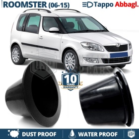 1 TAPÓN GUARDAPOLVO de faro Cubierta Bombilla para SKODA ROOMSTER (06-15) Luces de Carretera Installación Kit Led Xenon