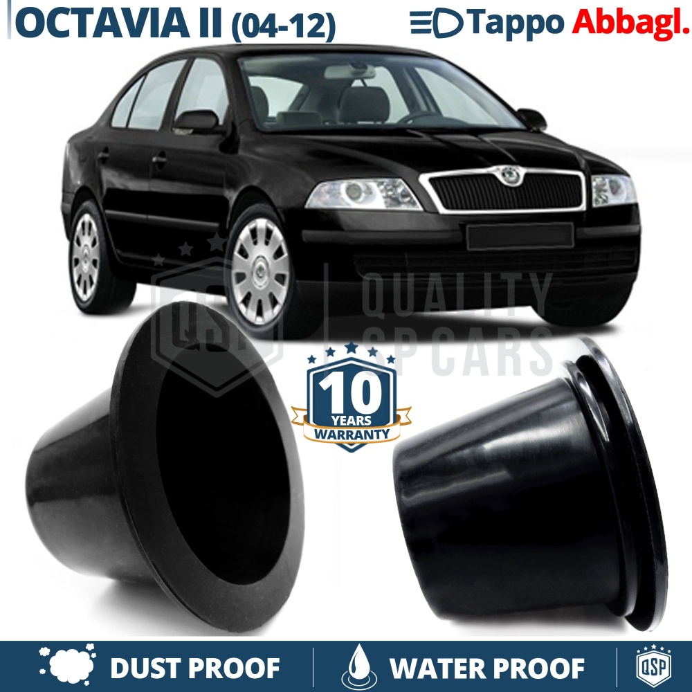 1 TAPPO MAGGIORATO FARI Abbaglianti per SKODA OCTAVIA II (04-12) Coperchio ANTIPOLVERE Installazione KIT LED E XENON 1 TAPPO MAGGIORATO FARI Abbaglianti per SKODA OCTAVIA II (04-12) Coperchio ANTIPOLVERE Installazione KIT LED E XENON