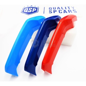 3x RIÑONES REJILLA en colores M Sport para BMW X2 (F39) 2017- CON 8 Bandas Verticales en ABS