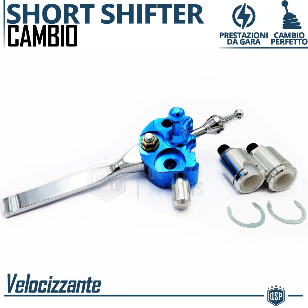 SHORT SHIFTER Profesional, Inserción de Velocidades Rapido, para Porsche en Acero Anodizado