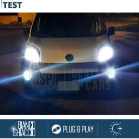Kit LED H4 para FIAT QUBO Luces de Cruce + Carretera | 6500K 8000LM CANbus