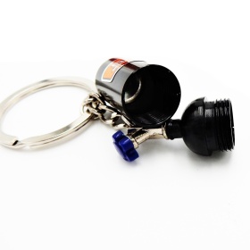 NOS Nitro Cylinder STORAGE Car Keyring Pill Box Hide Precious Black Metal GIFT IDEA