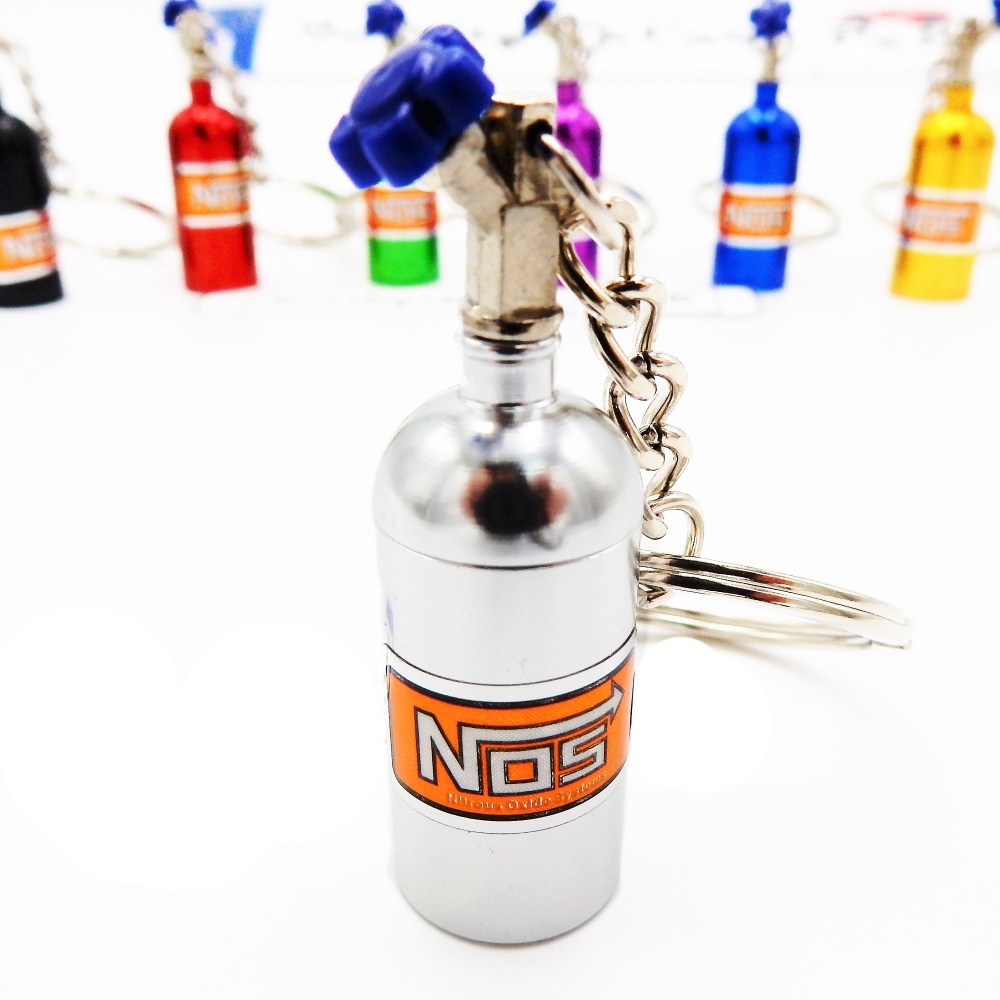 NOS Nitro Cylinder STORAGE Car Keyring Pill Box Hide Precious Silver Metal GIFT IDEA NOS Nitro Cylinder STORAGE Car Keyring Pill Box Hide Precious Silver Metal GIFT IDEA