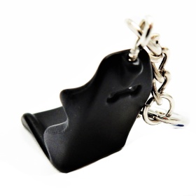 Car Keychain SPORTS SEAT Black in Metal GIFT IDEA