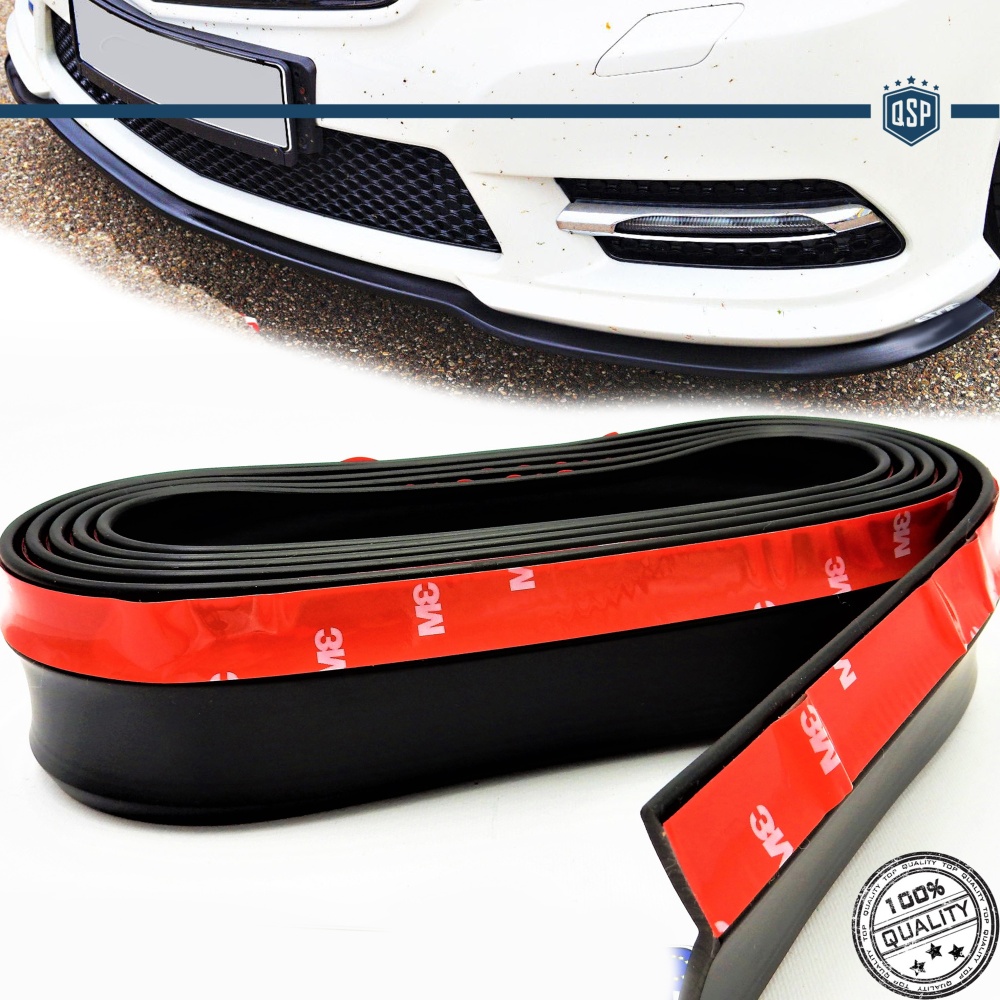 Spoiler Alerón Adhesivo para Mercedes GLA, GLC, GLE Labio parachoques LIP o Faldones Laterales Negro Flexible Spoiler Alerón Adhesivo para Mercedes GLA, GLC, GLE Labio parachoques LIP o Faldones Laterales Negro Flexible
