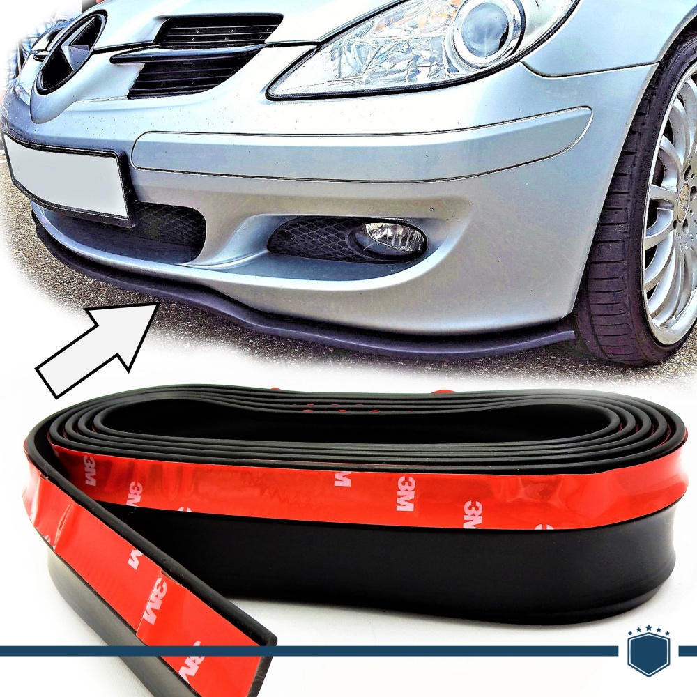 Spoiler Alerón Adhesivo para Mercedes SLK, SLC parachoques LIP o Faldones Laterales Negro Flexible Spoiler Alerón Adhesivo para Mercedes SLK, SLC parachoques LIP o Faldones Laterales Negro Flexible