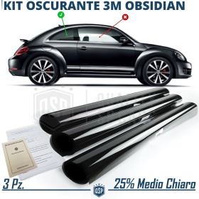Película Tinte 3M Ventanas TRASERAS para Seat Marbella Aprobada | OBSIDIAN 25 MEDIO CLARO