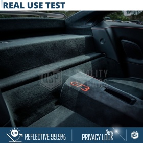 Película Tinte 3M Ventanas TRASERAS para Seat Marbella Aprobada | OBSIDIAN 25 MEDIO CLARO