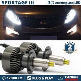 Kit LED H7 para Kia Sportage 3 Luces de Cruce | Bombillas Led Canbus 6500K 12000LM