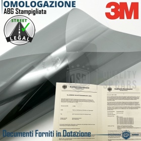 Película Tinte 3M Ventanas TRASERAS para Peugeot 208 Aprobada | OBSIDIAN 50 CLARO