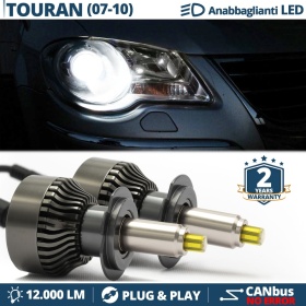 Kit LED H7 pour Vw TOURAN 07-10  Feux de Croisement | Ampoules Led CANbus 6500K 12000LM