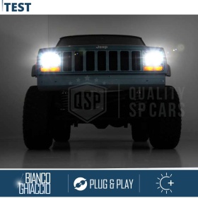 Kit LED H4 para JEEP CHEROKEE XJ Luces de Cruce + Carretera | 6500K 8000LM CANbus