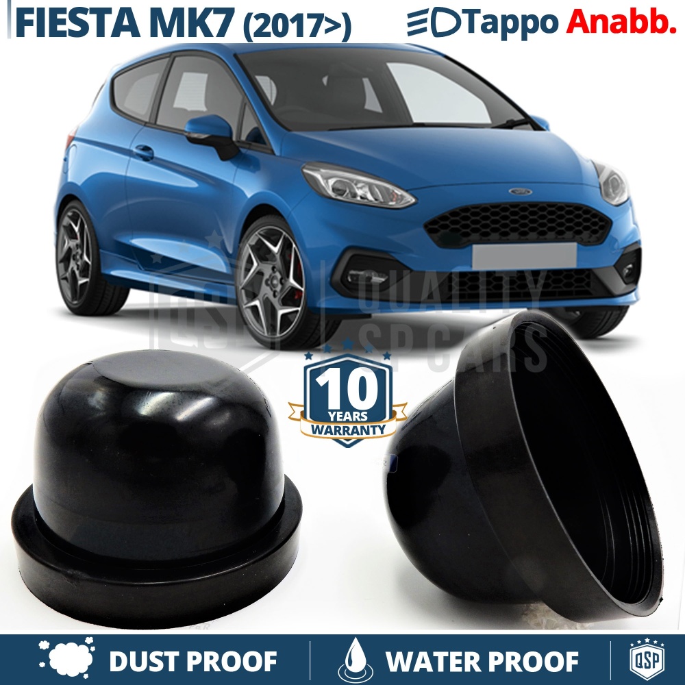 1 Deeper HEADLIGHT CLOSING CAP for FORD FIESTA mk6 mk7 (2017-) LOW BEAM DUST WATER Cover for Kit Led Xenon installation 1 Deeper HEADLIGHT CLOSING CAP for FORD FIESTA mk6 mk7 (2017-) LOW BEAM DUST WATER Cover for Kit Led Xenon installation