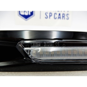 2 Intemitentes LED para BMW Serie 1 3 5 100% CANBUS Sin Errores Estructura en ABS Negra + Lente Blanca