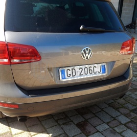 Kit Portatarga Posteriore Cromato per Skoda, in Acciaio Inox Tuning Professionale