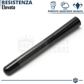 Universal Screw Aerial Antenna 12 CM Carbon Fiber REAL AM-FM-DAB Radio Reception