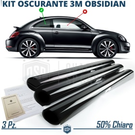 Película Tinte 3M Ventanas TRASERAS para Seat Marbella Aprobada | OBSIDIAN 50 CLARO