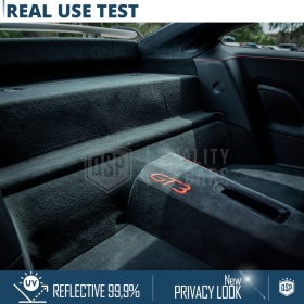 Película Tinte 3M Ventanas TRASERAS para Seat Marbella Aprobada | OBSIDIAN 50 CLARO