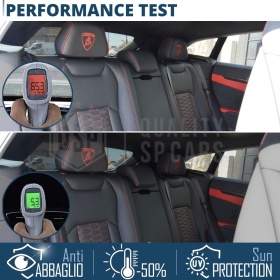Película Tinte 3M Ventanas TRASERAS para Seat Marbella Aprobada | OBSIDIAN 50 CLARO
