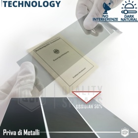 Película Tinte 3M Ventanas TRASERAS para Seat Marbella Aprobada | OBSIDIAN 50 CLARO