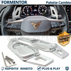 2 Levas de Volante para Cupra Formentor | Levas de Cambio en Aluminio Silver