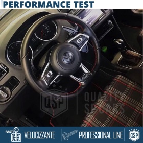 2 Levas de Volante para VOLKSWAGEN Golf 7 GTI, GTD, R | Levas de Cambio en Aluminio Negro